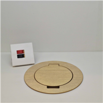 ROUND TAIL arpi ip64 voor 1 x luidspreker met klapdeksel (06)