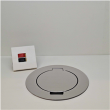 ROUND TAIL arpi ip64 pour 1 x haut parleur avec couvercle à charnière (22)