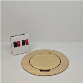 ROUND TAIL arpi ip64 voor 2 luidsprekers met klapdeksel (06)