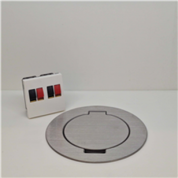 ROUND TAIL arpi ip64 pour 2 haut parleurs avec couvercle à charnière (11)