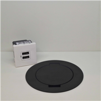 ROUND TAIL arpi prise de sol ip66 2 x usb charger couvercle à charnière (18)