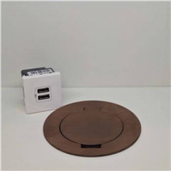 ROUND TAIL arpi prise de sol ip66 2 x usb charger couvercle à charnière (17)