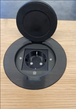 ROUND TAIL arpi ip64 gamma vloerstopcontacten 2p met randaarding (schuko) en met klapdeksel