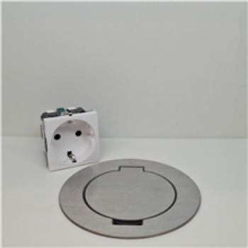 ROUND TAIL arpi vloerstopcontact ip64 2 polig met randaarding (schuko) en klapdeksel (11)