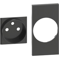 BTICINO living now enjoliveur pour prise 2p+t 2 modules