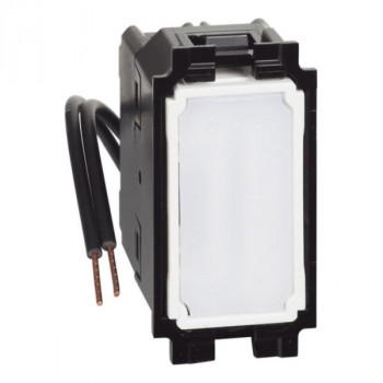 BTICINO living now inverseur lumineux 10a led blanc 1 module