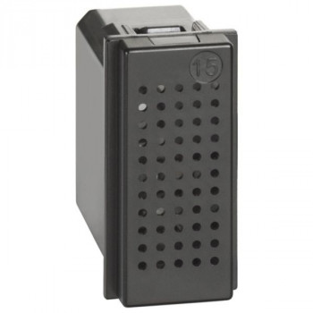 BTICINO living now bel 80db 12v 8va 1 module zwart