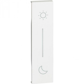 BTICINO living now with netatmo touche lever / coucher 1 module blanc