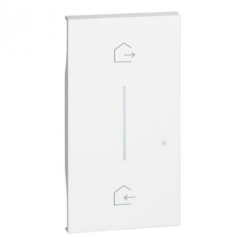 BTICINO living now with netatmo touche arrivée / départ blanc