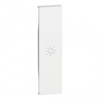 BTICINO living now toets met lichtsymbool 1 module wit