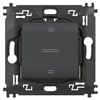 BTICINO living light with netatmo commande sans fil pour volets roulants 2 modules noir