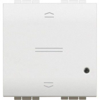 BTICINO living light with netatmo rolluikbediening met nulleider 2 modules blanc BTICINO living light with netatmo rolluikbediening met nulleider 2 modules blanc
