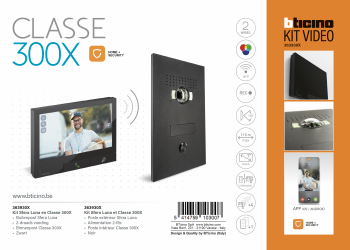 kit linea 3000 noir (ral 9005) et classe 300eos noir