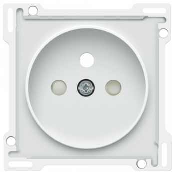 NIKO set finition prise de courant avec broche pour rocker et toggle blanc coated (code154)