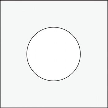 NIKO plaque recouvrement simple pour prise niko rocker et toggle steel white coated (code154)