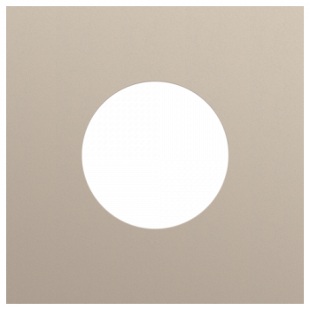 NIKO afdekplaat enkelvoudig voor stopcontact rocker-toggle steel champagne coated (166)