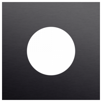 NIKO plaque recouvrement simple pour prise niko rocker et toggle alu black brushed (code224)