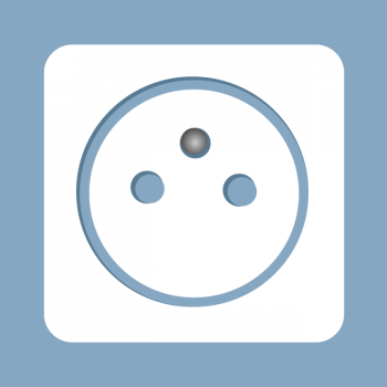 BTICINO stopcontact (enkelvoudig-samengesteld) met aarding BTICINO stopcontact (enkelvoudig-samengesteld) met aarding