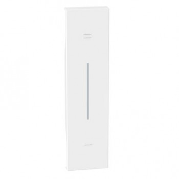 living now touche pour variateur blanc 1 module
