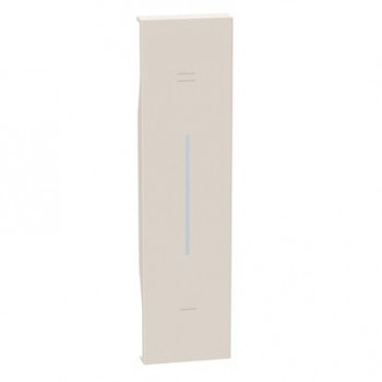 living now touche pour variateur 1 module sable