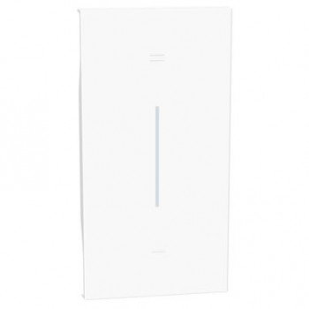 living now touche pour variateur blanc 2 modules