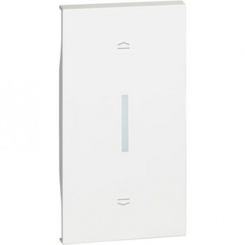 BTICINO living now touche blanche 2 modules pour int.volets roulants type k4027