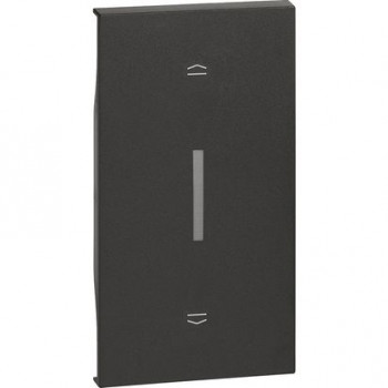 BTICINO living now touche noir 2 modules pour int.volets roulants type k4027