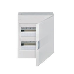 HAGER nieuw verdeelkast 2 rijen 36 modules volle deur