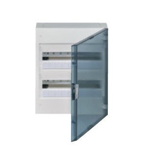 HAGER coffret 2 rangées 36 modules transparente HAGER coffret 2 rangées 36 modules transparente