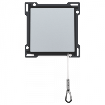 niko plaque centrale pour interrupteur à tirette sterling coated (121)