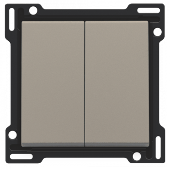 niko set de finition pour fonctionalité avec deux touches bronze coated (123)