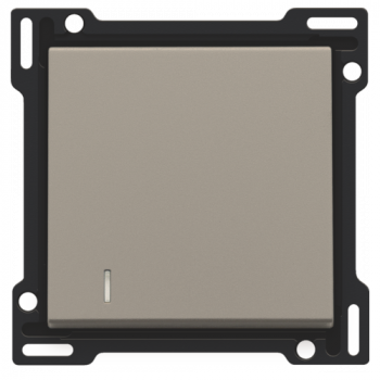 NIKO niko set de finition avec voyant pour interrupteur ou bouton poussoir simple bronze coated (123)