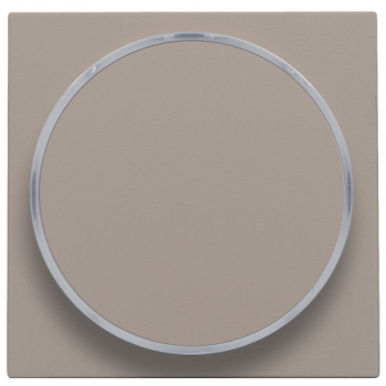 NIKO niko afwerkingsset met doorschijnende ring zonder lampsymbool voor drukknop bronze coated (123)