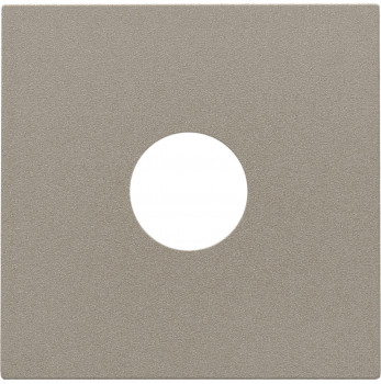 niko afwerkingsset voor enkelvoudige coaxaansluiting tv bronze coated (123)