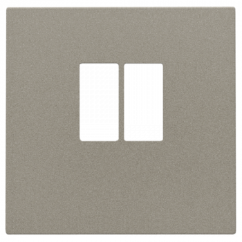 niko afwerkingsset voor enkelvoudige luidsprekeraansluiting , bronze coated (123)