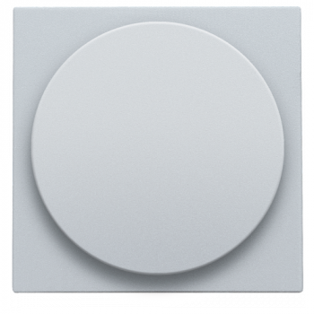 niko set de finition pour variateur à bouton rotatif ou extension ,bouton inclus sterling coated (121)