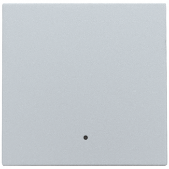 niko set de finition avec lentille pour interrupteur électronique ou bouton-poussoir simple sterling coated (121)