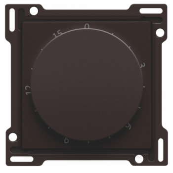 niko afwerkingsset voor timer regelbaar tot 15 min dark brown coated (124)