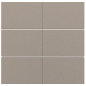 NIKO niko afwerkingsset voor 6-voudige potentiaalvrije drukknop 24v bronze coated (123)