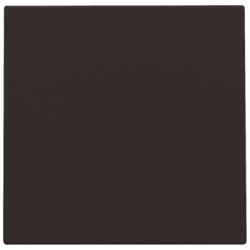 niko spuitwaterdichte blindplaat 45 x 45 mm dark brown coated (124)
