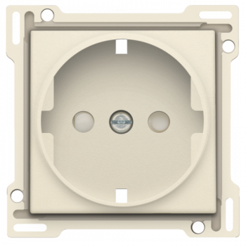 NIKO afwerkingsset stopcontact met randaarding 28.5mm (100)