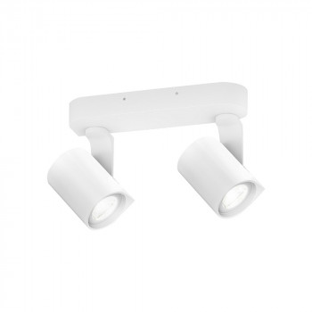 wever & ducre sqube 2 on base 1.0 2xpar 16 w white gu10 ip20