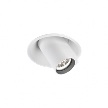 wever & ducre bliek round recessed 1.0 par16 max 12w white