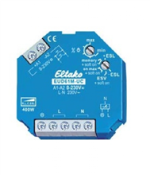 eltako - dimmer universel à encastrer multifunctionel eud61m +8..230vuc eltako - dimmer universel à encastrer multifunctionel eud61m +8..230vuc