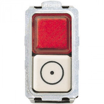 magic drukknop voor signaal rood 10a 1 no verklikker 24v 1.5w rood