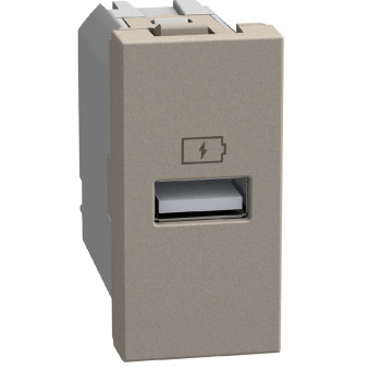 BTICINO light now chargeur usb a 15w 1 module