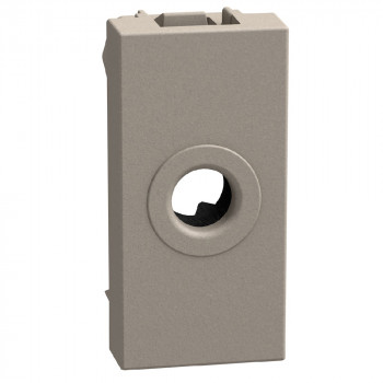 BTICINO light now kabeluitvoer 1 module stone