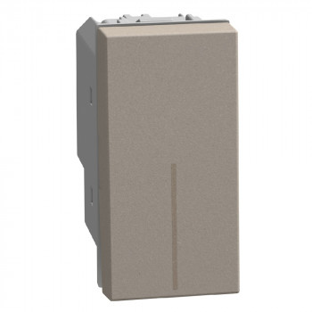 BTICINO light now kruisschakelaar 10 ax 1 module stone