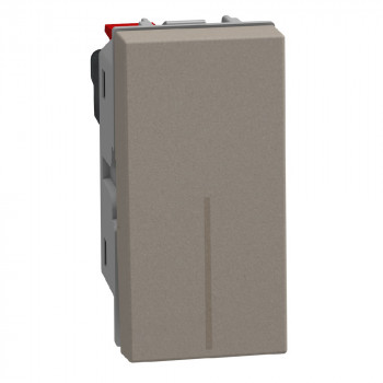 light now wisselschakelaar 1 module stone