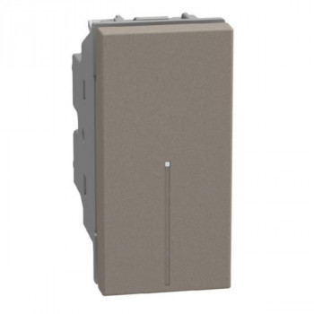 light now axiale wisselschakelaar 10ax 1 module stone